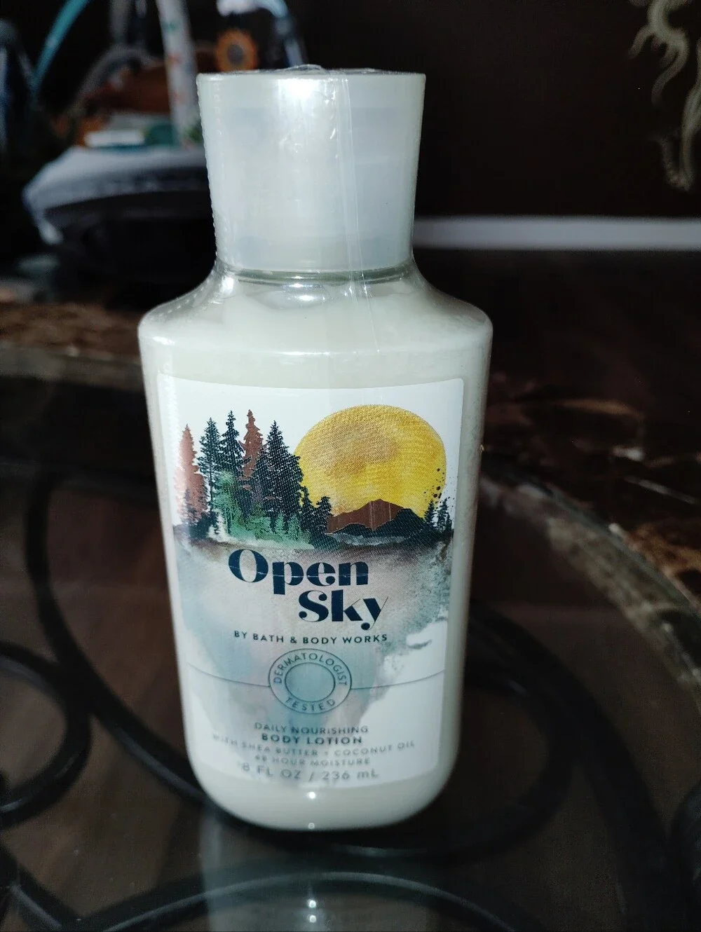 Bath & Body Works Open Sky Body Lotion - White, Yellow, Green, Brown, Blue New